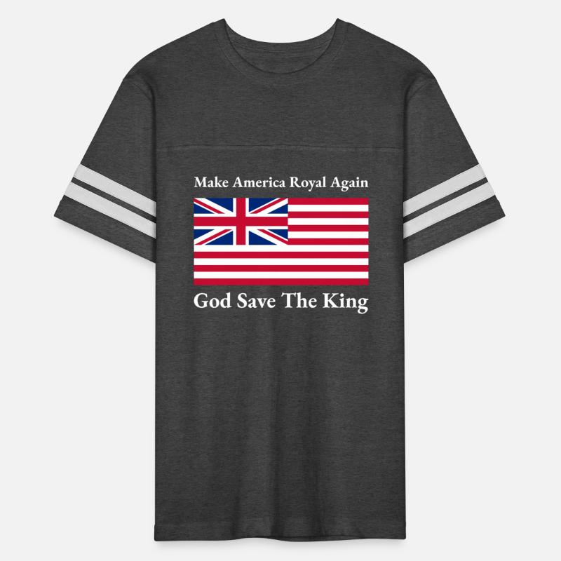 Funny Red Blue Make America Royal Again Flag