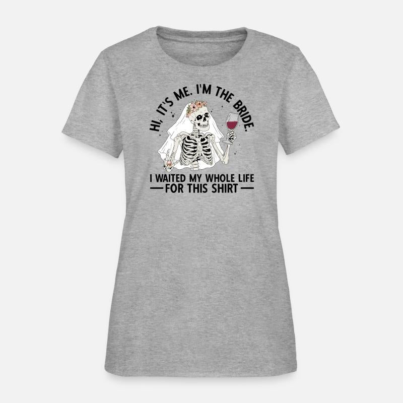 Funny Skeleton Bride Finally getting Married Shirt