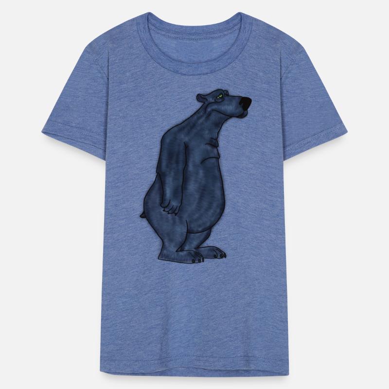 Fuzzy Wuzzy the Bear - Kids Shirt Design