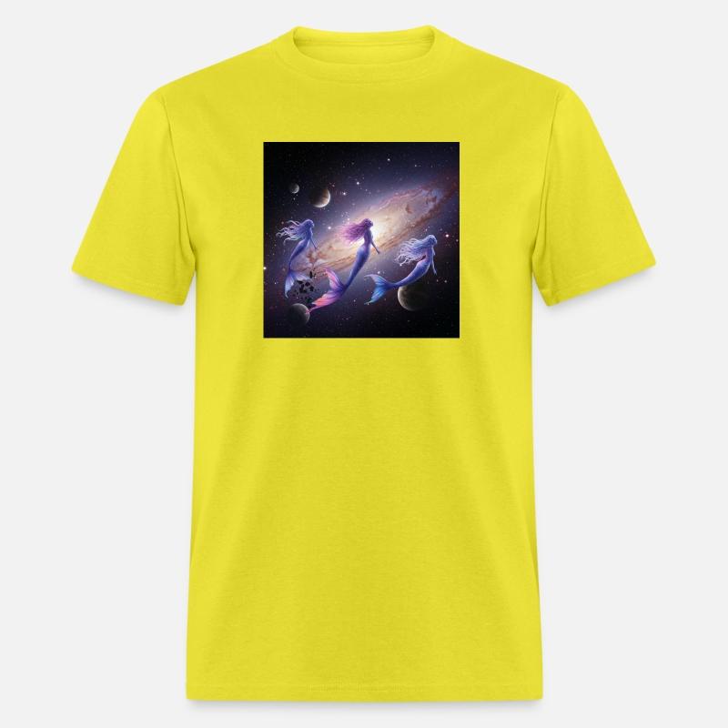 Galactic Mermaid Nebula T-Shirt