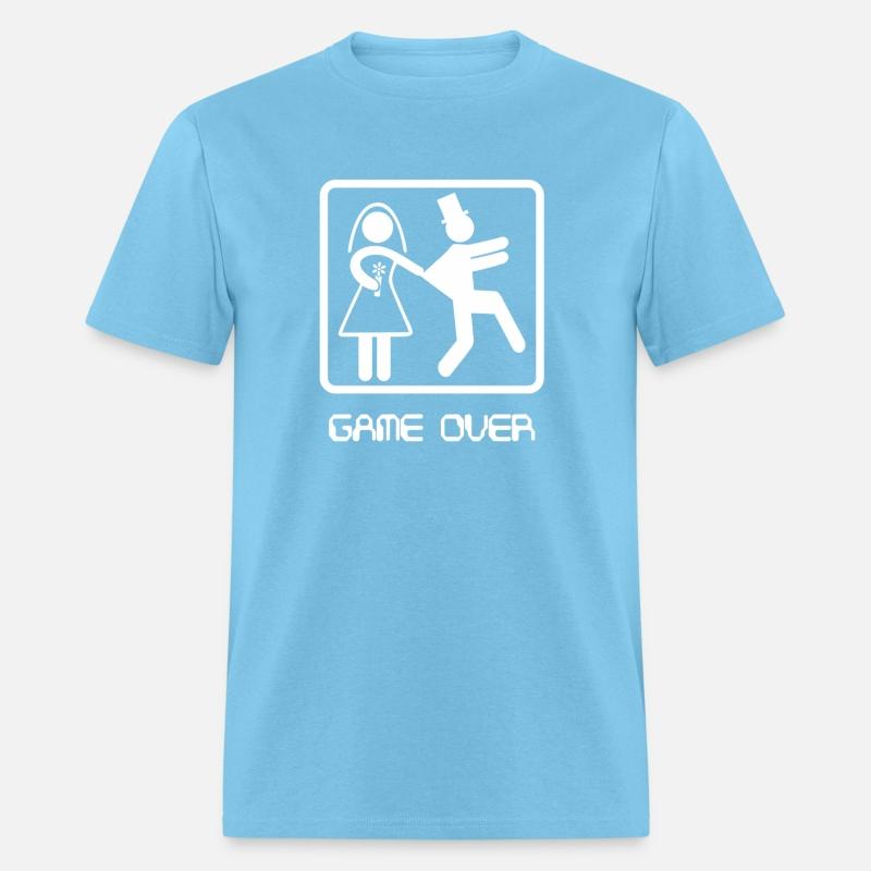 Game Over Video Gamer Bachelor Wedding Groom