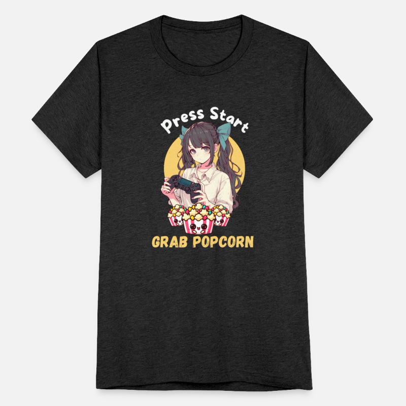 Gamer girl Popcorn fun