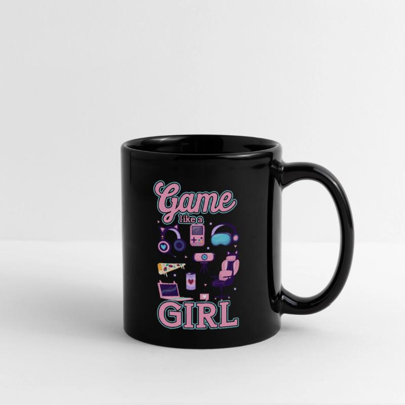 Gamer girl Quote Game Like a Girl