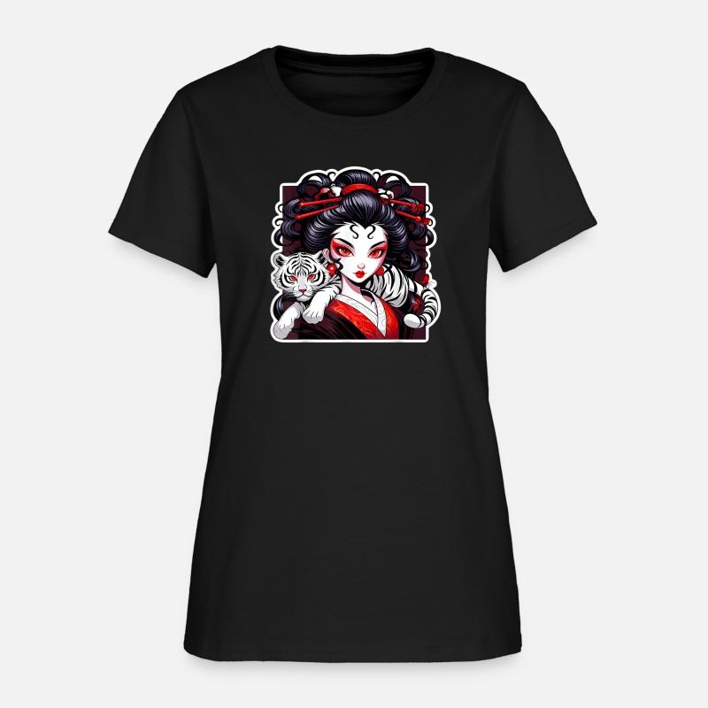 Geisha Tattoo Inspired Graphic