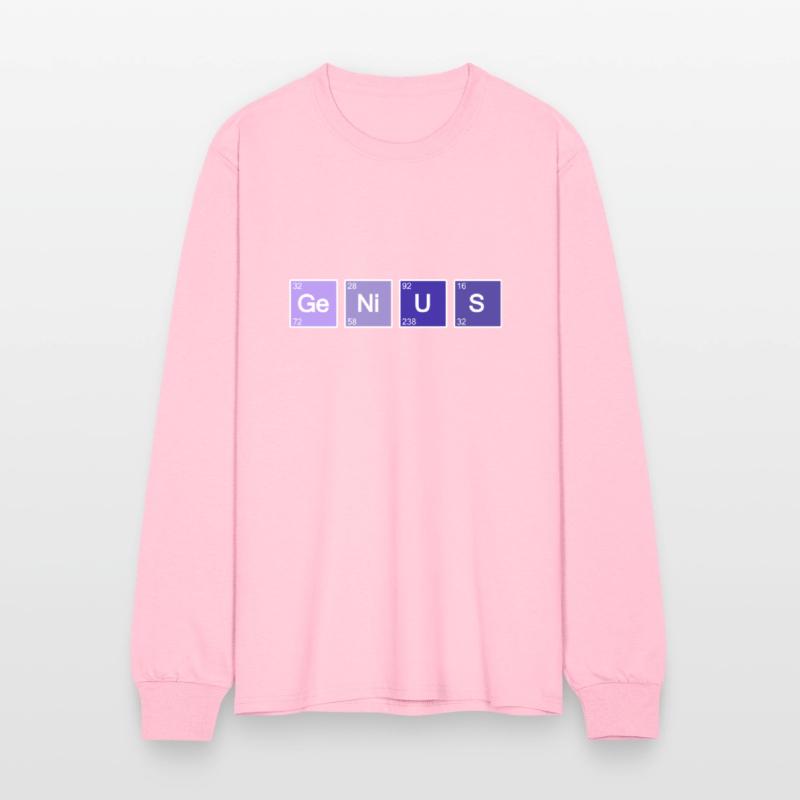 Genius Geek Nerd Blue