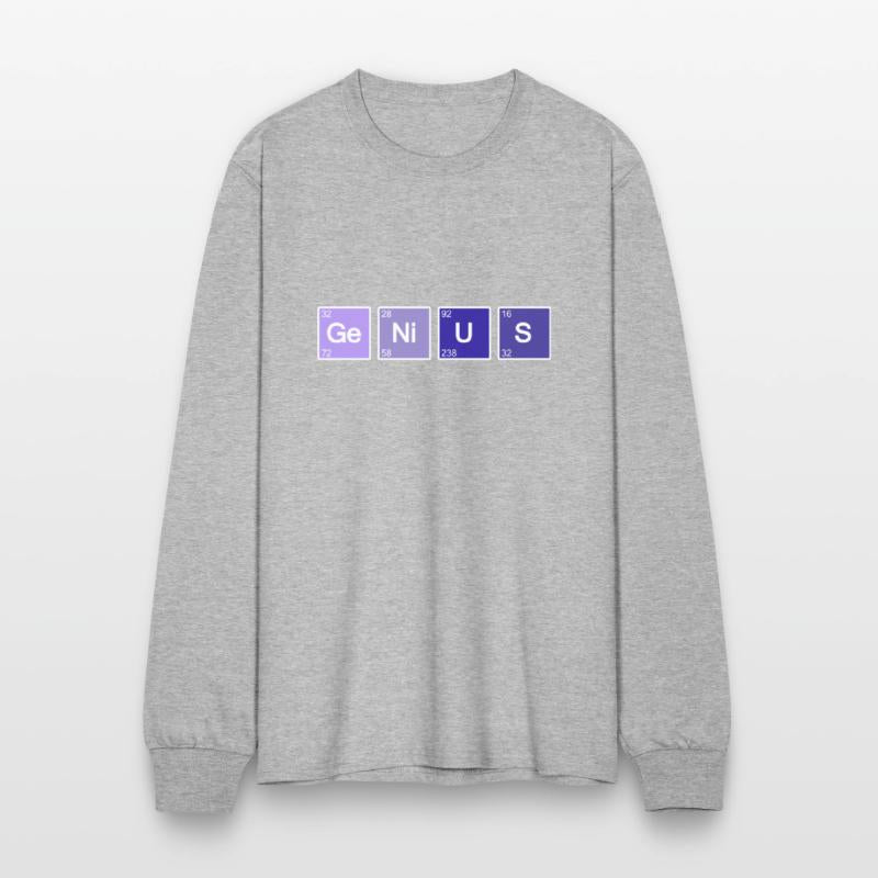 Genius Geek Nerd Blue