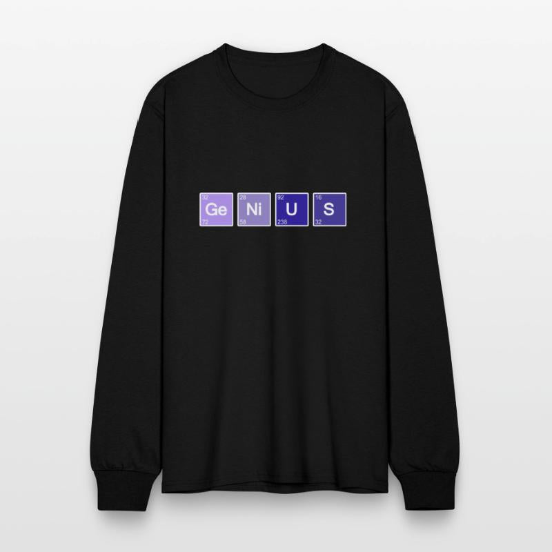 Genius Geek Nerd Blue