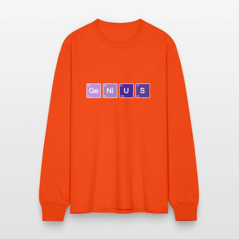 Genius Geek Nerd Blue