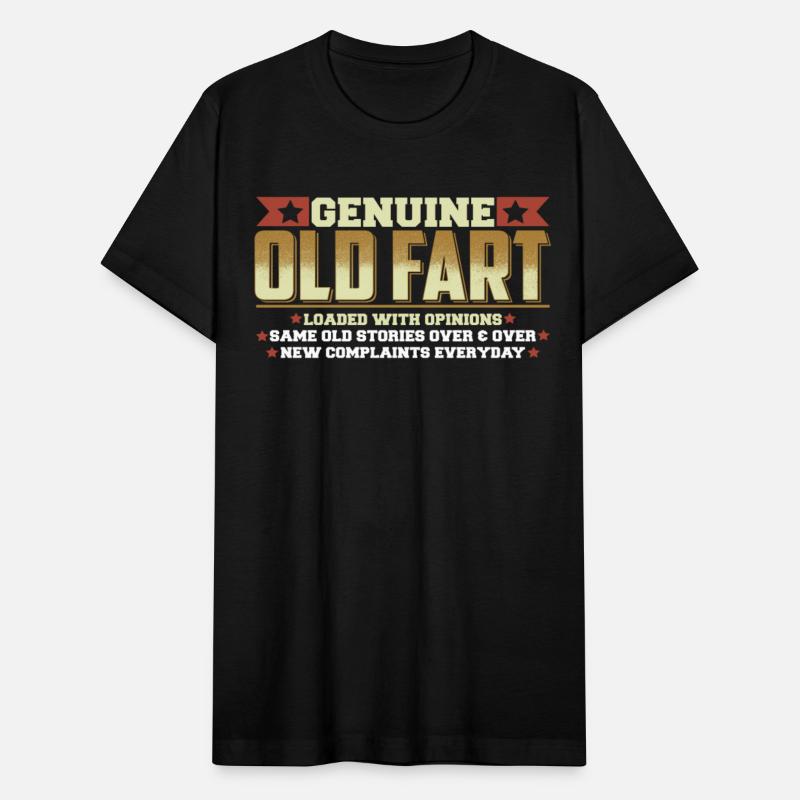 Genuine Old Fart Loaded With Opinions Old Stories