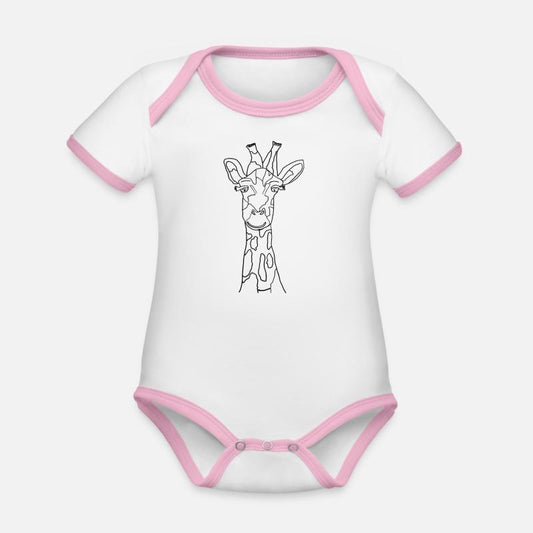 Giraffe to color in. Be creative and colourful