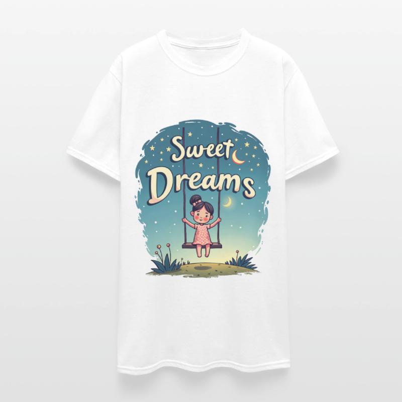 Girl's Sweet Dreams Swing Sleep Shirt