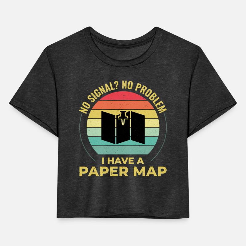 GIS Analyst Map Pin Sunset Retro