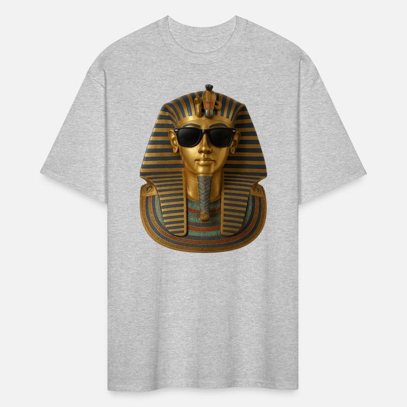 Golden Pharaoh Mask with Sunglasses