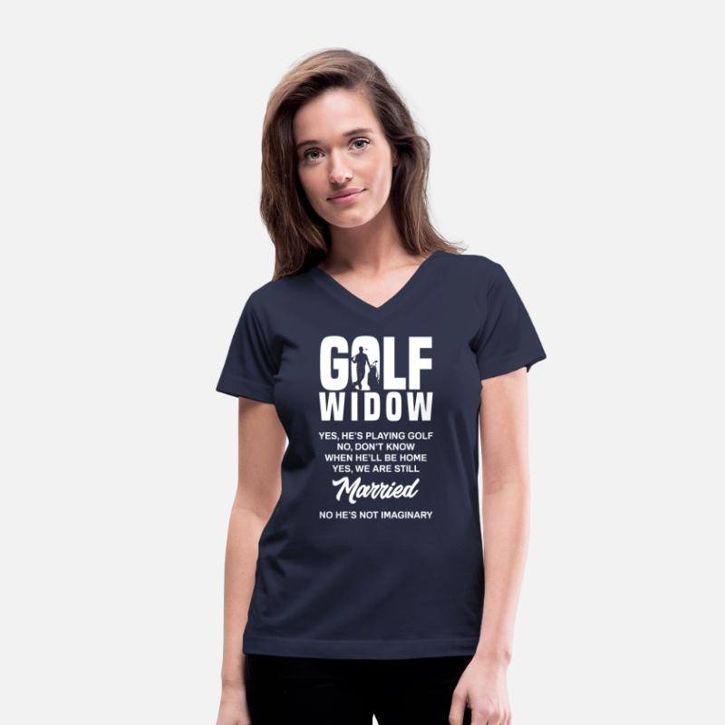Golf Widow Funny Golfer Wife Gift