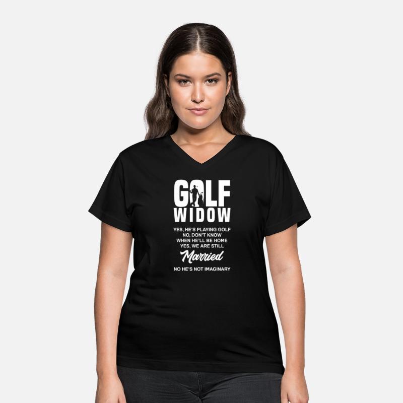 Golf Widow Funny Golfer Wife Gift