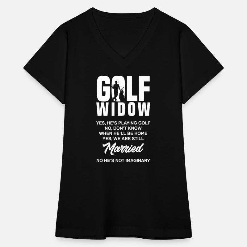 Golf Widow Funny Golfer Wife Gift