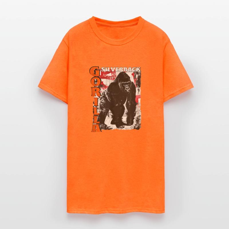 Gorilla Monkey Growling Silverback