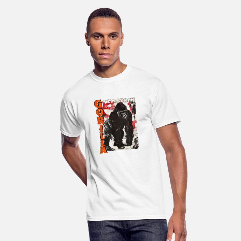 Gorilla Monkey Growling Silverback