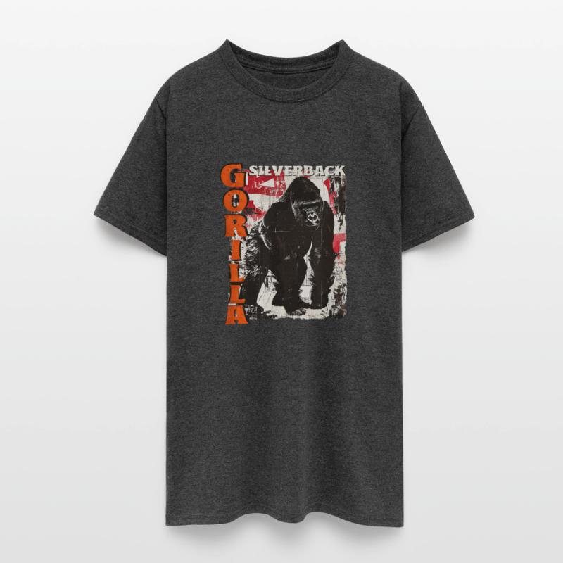 Gorilla Monkey Growling Silverback