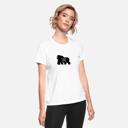 Gorillas Lives Matter T-Shirt - Animal Rights Pun