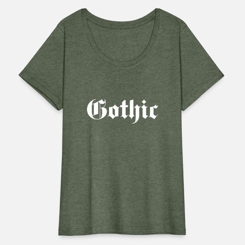 Gothic typography design