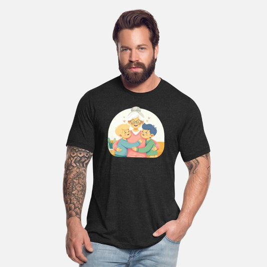 Grandma's Embrace of Pure Joy