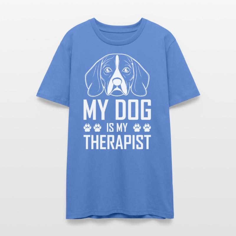 My Dog is My Therapist Beagle Tshirt