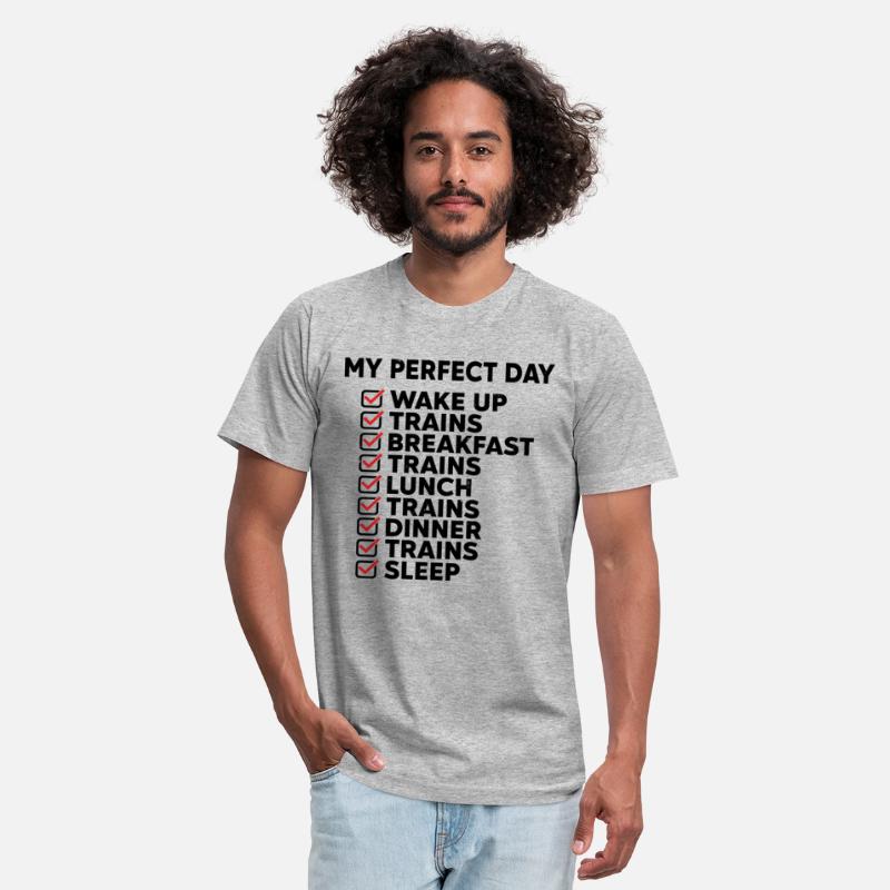 'My Perfect Day' Trains - Funny Locomotive Train