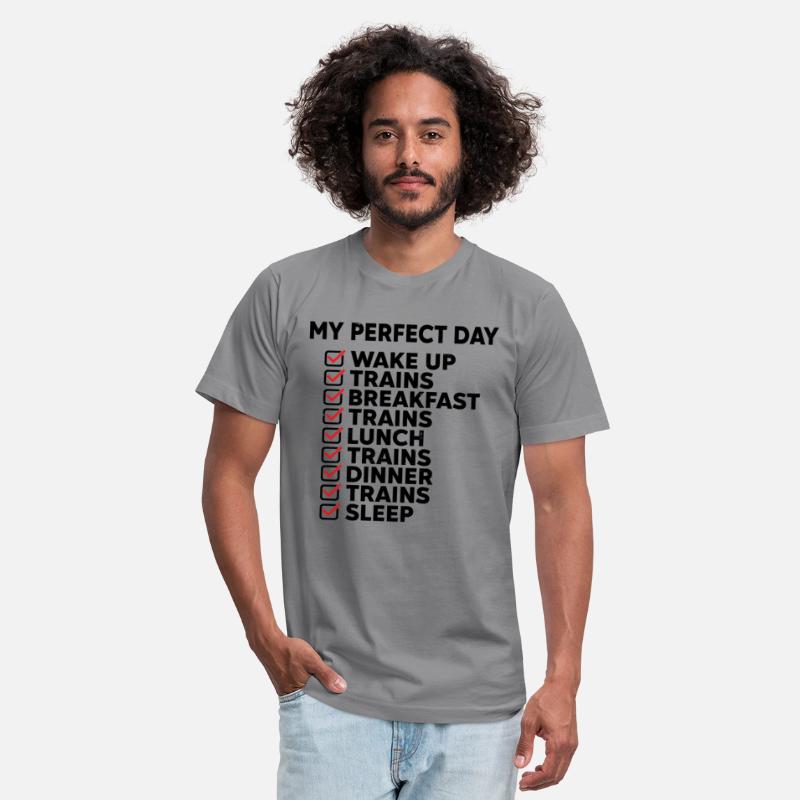 'My Perfect Day' Trains - Funny Locomotive Train