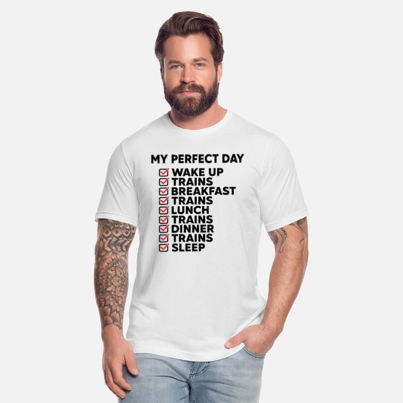 'My Perfect Day' Trains - Funny Locomotive Train