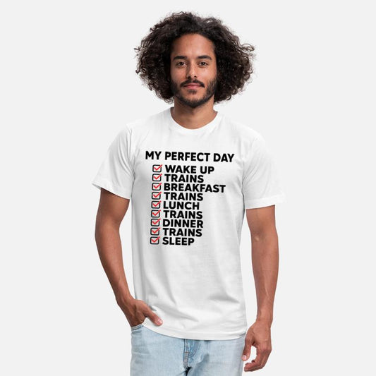 'My Perfect Day' Trains - Funny Locomotive Train