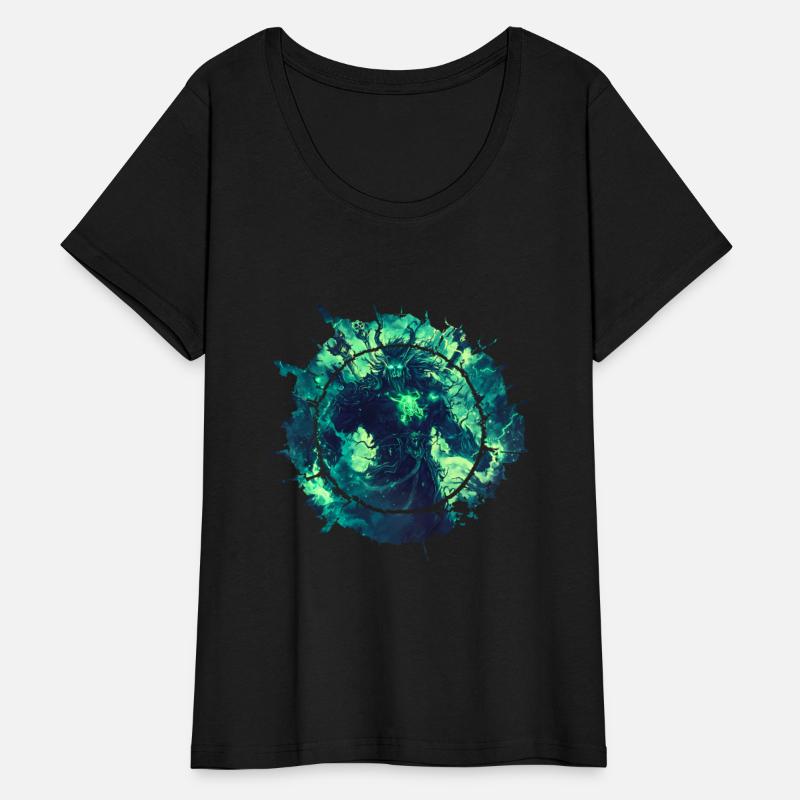 Mystical Shaman With Energy Of Powerful Nature