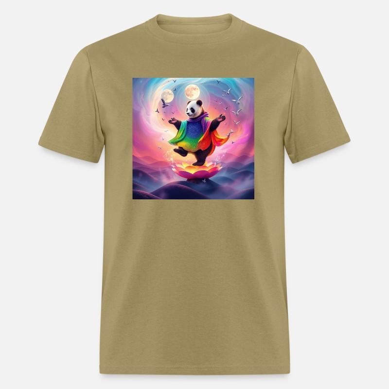 Mystical Zen Panda – Colorful Spiritual Harmony