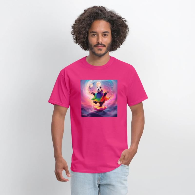 Mystical Zen Panda – Colorful Spiritual Harmony