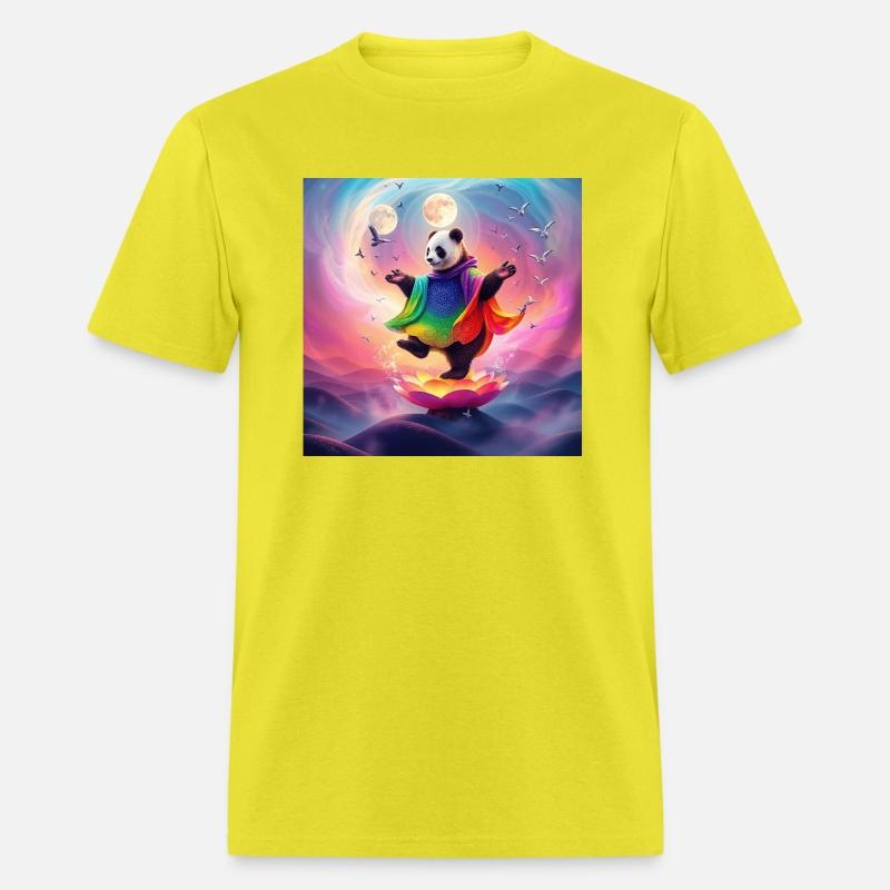 Mystical Zen Panda – Colorful Spiritual Harmony
