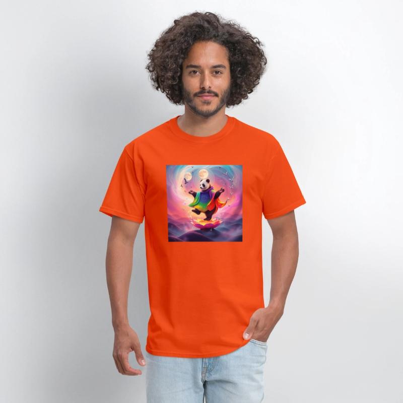 Mystical Zen Panda – Colorful Spiritual Harmony