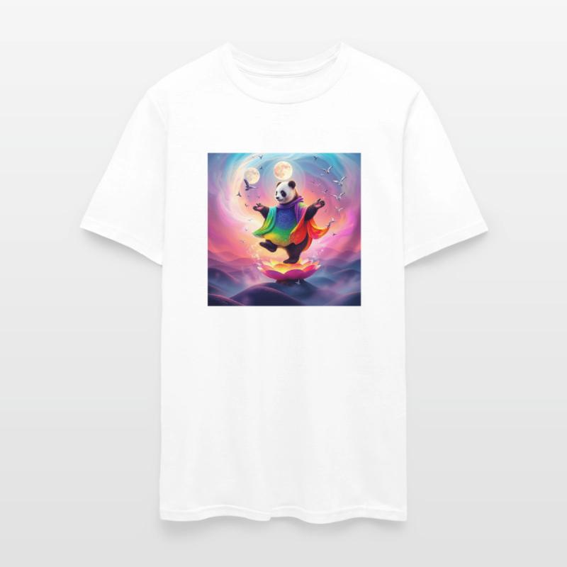 Mystical Zen Panda – Colorful Spiritual Harmony
