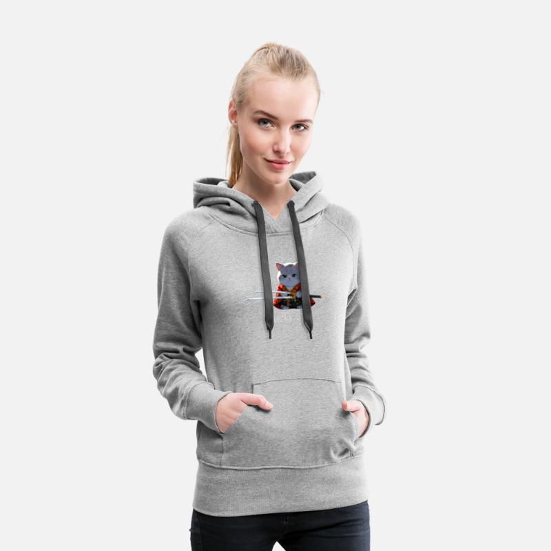 Mythic Warrior Cat with Swords