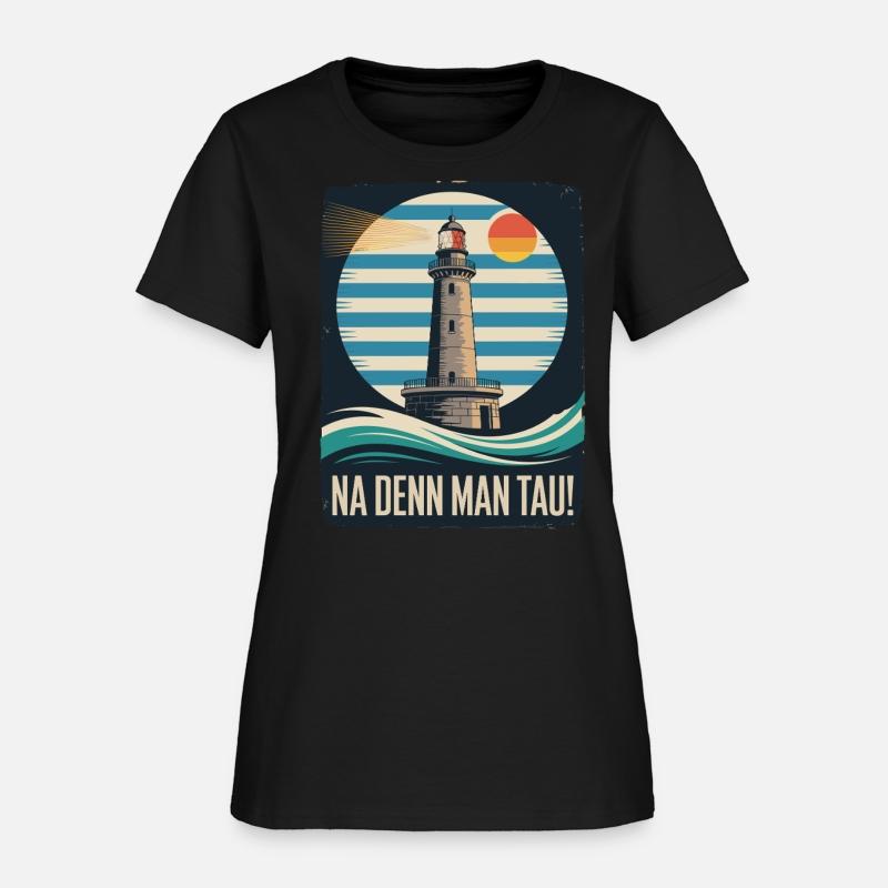 Na Denn Man Tau Lighthouse Retro Coastal Vibes