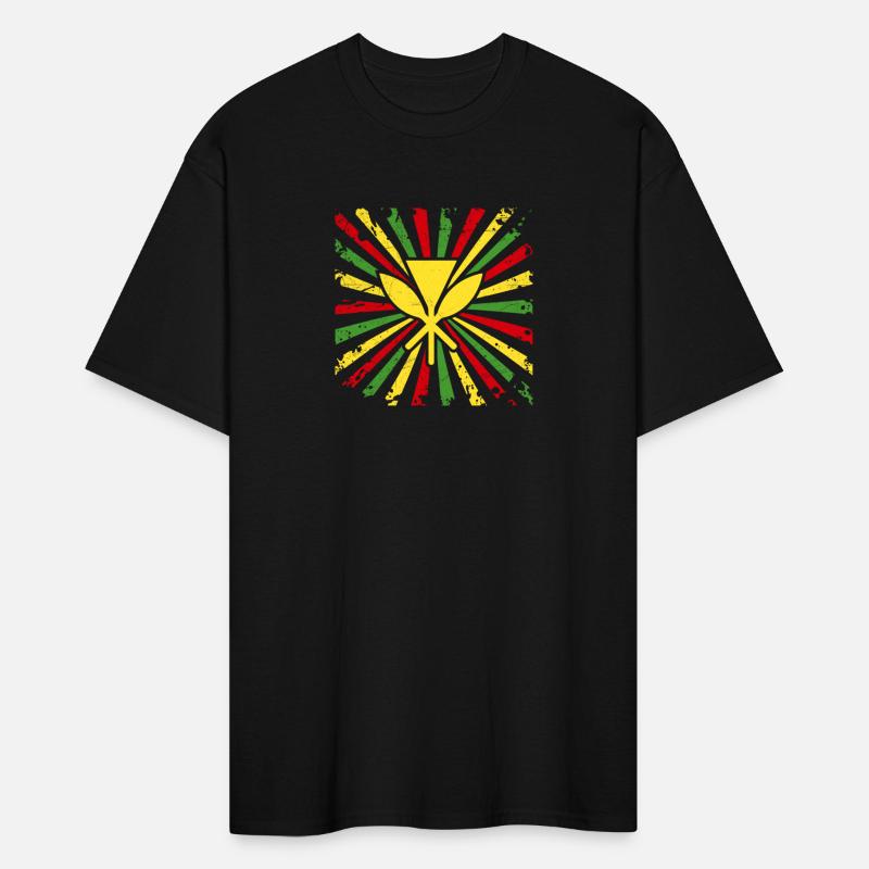 Native Hawaiians Tribal Kanaka Maoli Flag Grunge