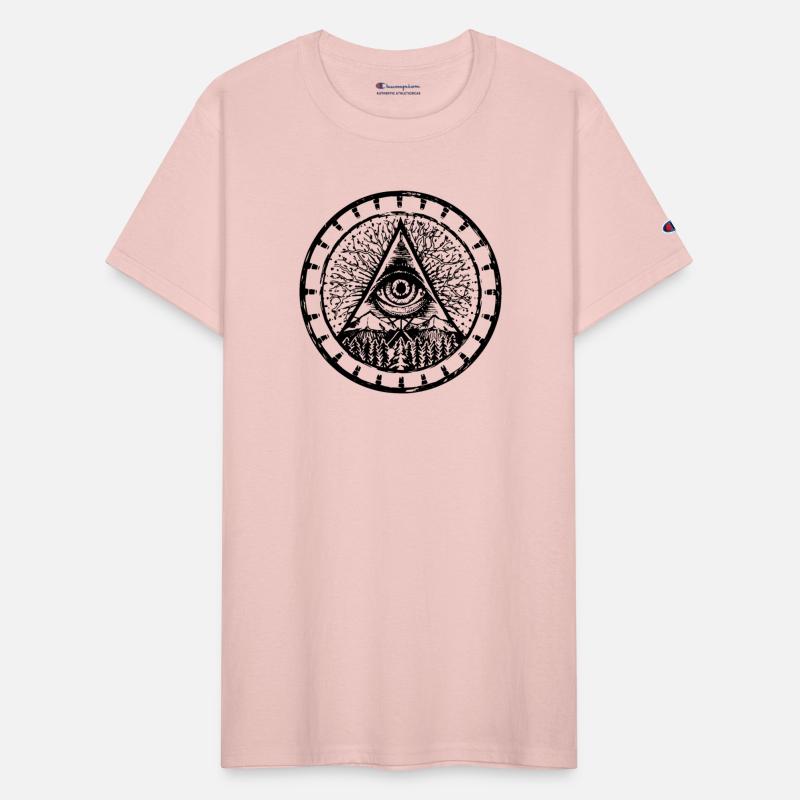 Nature's Illumination: Forest Triangle