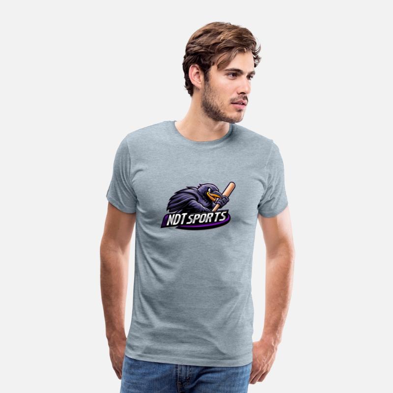 NDT Sports Raven Mascot logo