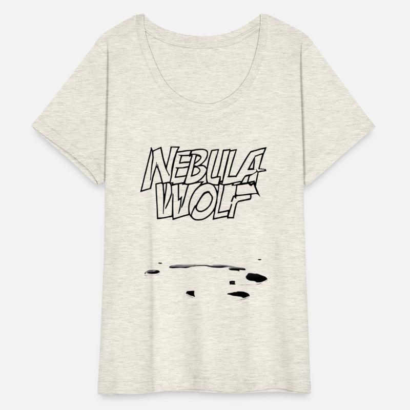 Nebula Wolf – Cosmic Alpha T-Shirt for Dreamers &