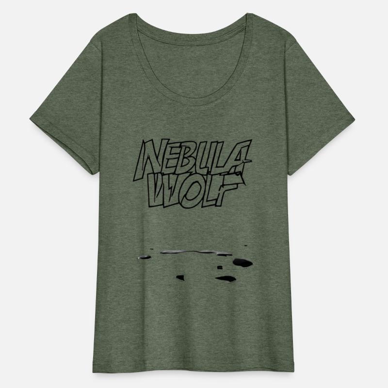 Nebula Wolf – Cosmic Alpha T-Shirt for Dreamers &