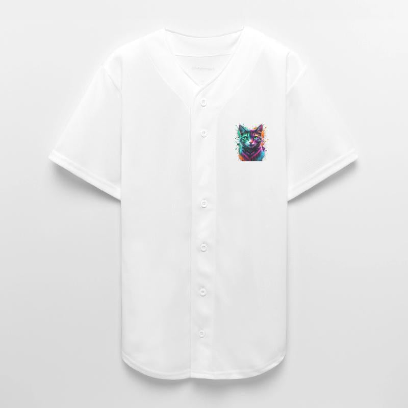 Neon Cosmic Cat – A Psychedelic Fusion of Color