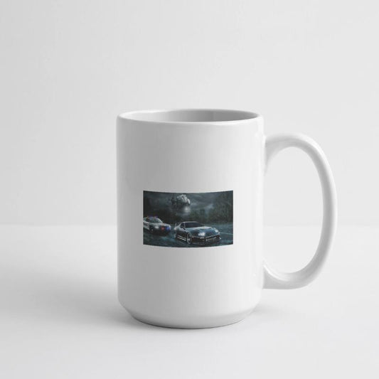 Night Chase with Speeding Sports Car