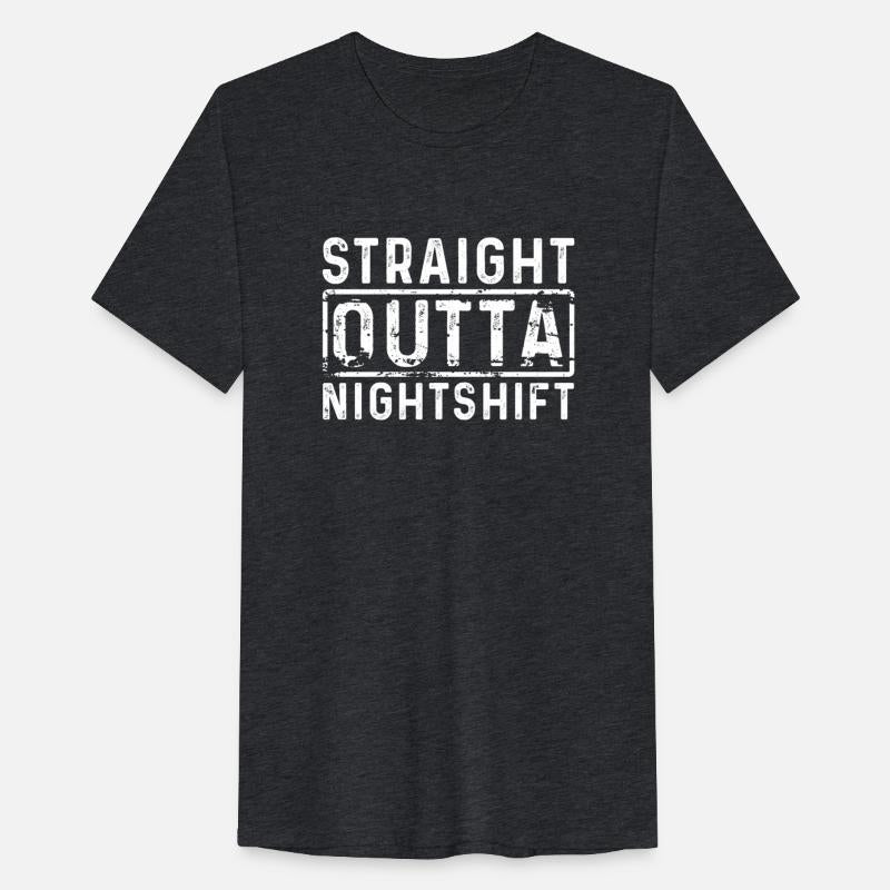 Night Shift T-apparel - Straight Outta Night