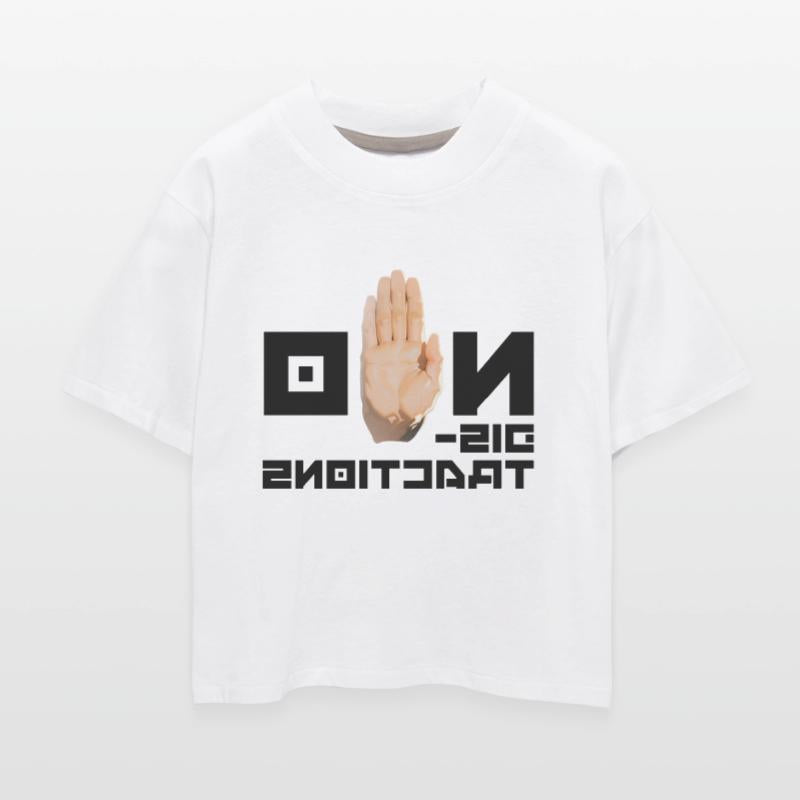 NO Distractions! cool mirror readable reverse typo