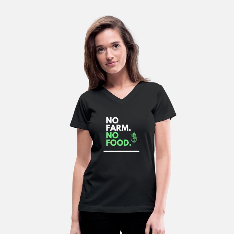 No Farm No Food Agriculture Shirt Design