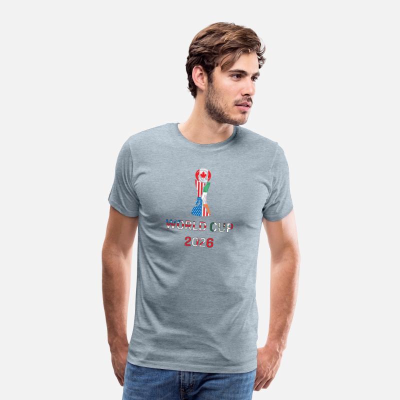 North America 2026 Football T-Shirt Canada USA Mex